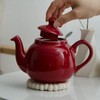 London Pottery Farmhouse Teapot with Infuser, Red, 2 Cup (600