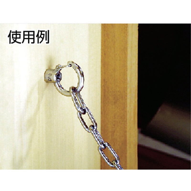 TRUSCO(トラスコ) ステンレス フックアイナット ねじ径M6X1.0 (1個=1袋) TFIN-6