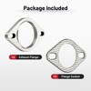 EVIL ENERGY 2.5 Inch 2 Bolt Exhaust Flange Connection Kit,