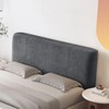 Yidaxing Bed Headboard Covers, Bed Headboard Cover, Soft Stretch Velvet