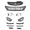 NAYSON For Elantra 2011-2013 Front Bumper Upper Lower Grille +