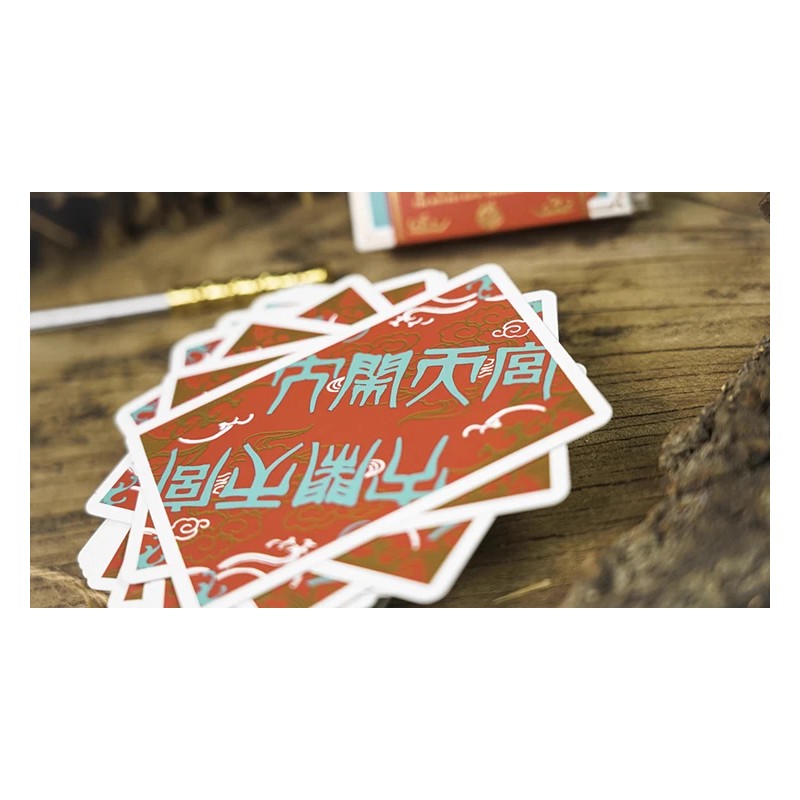 The Monkey King (Red) Playing Cards Limited Edition Custom Deck