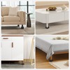 MCXYEM 2 Inch Bed Risers - Oversized Furniture Risers Fit