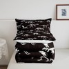 Homewish Dinosaur Skeleton Comforter Set Dinosaur Bones Bedding Set for