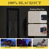 NICETOWN Door Curtains, 25 x 72 inch Long 100% Blackout