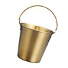 Mini Stainless Steel Pails Small Ice Bucket with Handle for