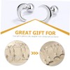 SAFIGLE Sets Stylish Stainless Steel Men Ear Studs Ear Bone