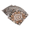 24Pcs Tile Sticker 15 X 15cm Waterproof Oil Resistant Retro