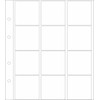 Prophila Collection 5 coin holder sheets, each with 12 compartments