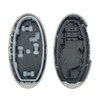 Smart Key Fob Shell Case Replacement Fits for Hyundai Ioniq
