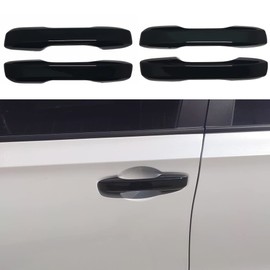 Kolya Car Door Handle Cover Compatible with 2022 2023 2024 2025 Honda Civic Accessories Handle Protectors Trim for 2023 2024 2025 Honda CRV Accord HRV Accessories (Glossy Black)