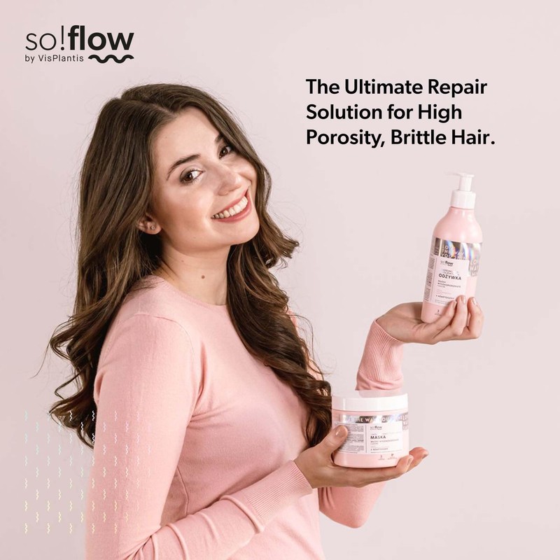 So!Flow Porosity Regeneration Hair Mask - Rejuvenates Brittle Hair with