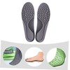 Baluue Men's Shoe Inserts Portable Workout Supply Comfortable Shockproof Insoles