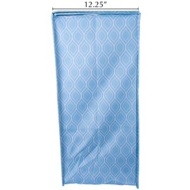 Pursfection Collapsible Hamper with Handle – Use As a Laundry Basket, Storage Bin, Laundry Bag, Storage, Laundry Hamper, Shoe Organizer, Dorm Room Essentials (Light Blue)