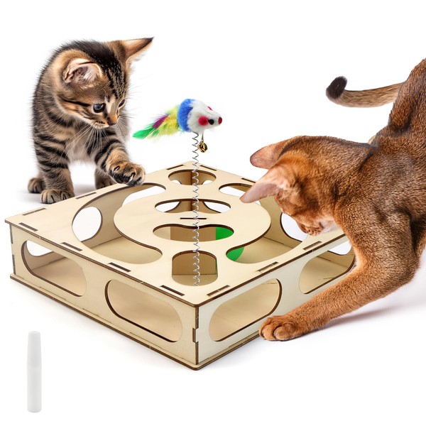 BINYI Interactive Cat Toy Self-Employment Intelligence Toy for Cats Accessories