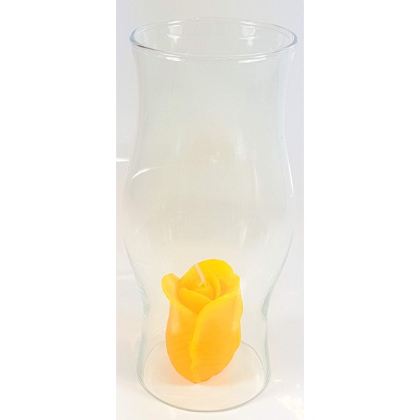 Lantern Large Glass Cylinder Clear Glass Mouth-Blown Crystal Glass Opening