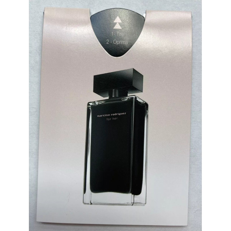 NARCISO RODRIGUEZ FOR HER 0.01 oz 0.3 ml EDT Flat