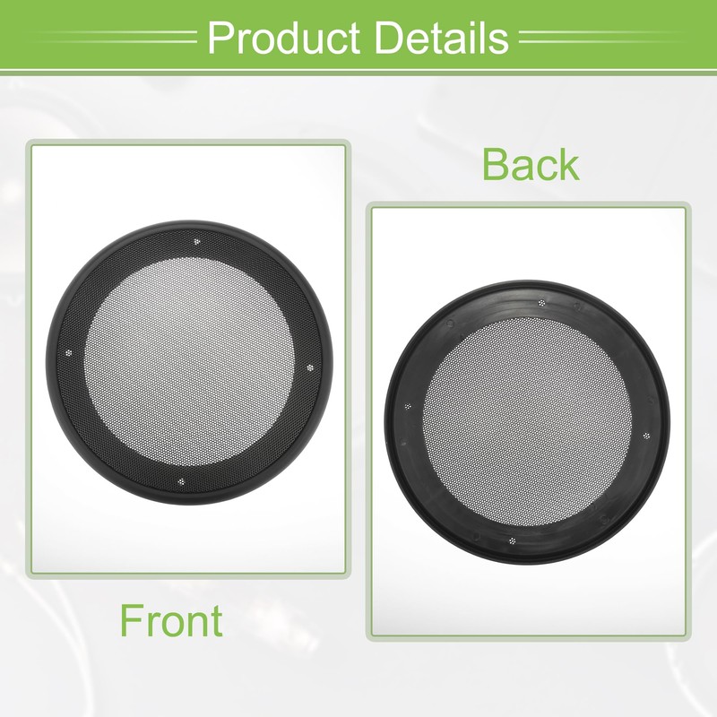 ACROPIX Universal 6.5" Car Speaker Grille Cover Mesh Round 6.5"