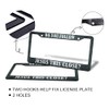 HOSNYE Do You Follow Jesus This Close License Plate Frame