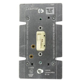 Leviton TGM10-1LA, ToggleTouch Preset Digital 1000VA Magnetic Low Voltage Dimmer, Single Pole and 3-Way, Almond