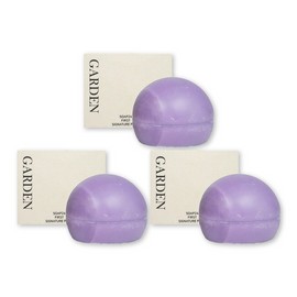 Soap24 Lavender Garden Shampoo Bar, 165g before drying, 130g after drying, 3 pieces, all-in-one solid shampoo / 솝24 라벤더가든 샴푸바 건조전 165g 건조후 130g 3개 올인원 고체샴푸