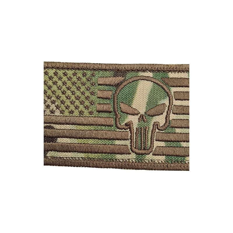 USA Flag Punisher Multicam OCP Stars And Stripes 2 x