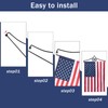 NQ Garden Flag Wall Hanger Indoor and Outdoor, Garden Flag