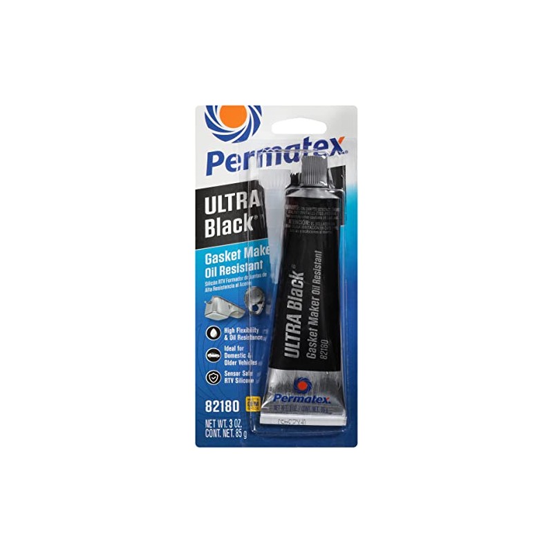 Permatex Ultra Black Maximum Oil Resistance RTV Silicone Gasket Maker