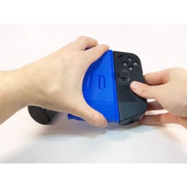 Comfort Grips Controller Connector For Lenovo Legion Go - 3D Printed - Angled Version - Purple