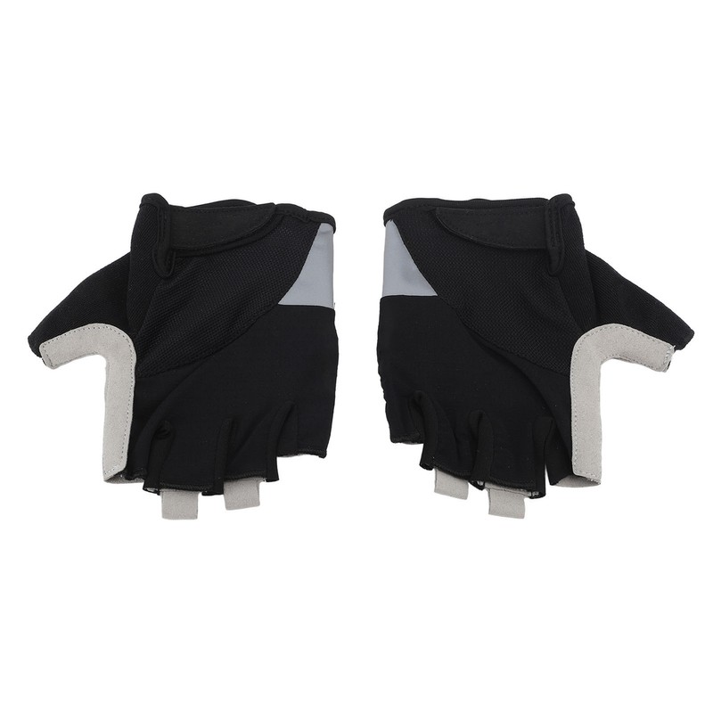 Men Cycling Half Finger Gloves Anti Slip Shock Absorption Bicycle