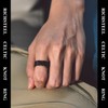 Richsteel Aesthetic Rings Irish Celtic Stainless Steel Couples Black Ring