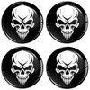 SkinoEu Set of 4 x 65 mm Sticker for Hub