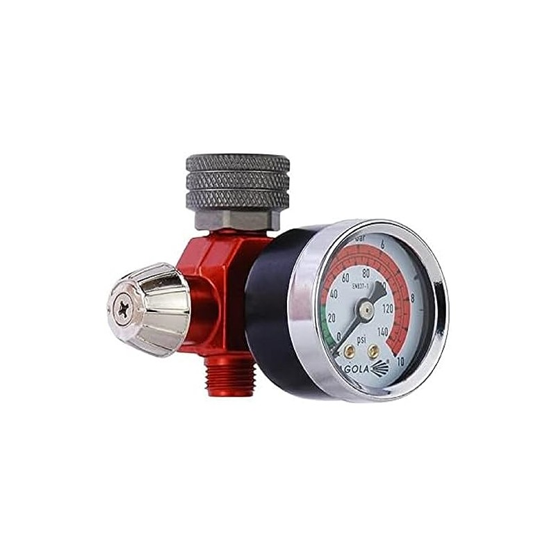 RC1 Air Flow Regulator with Analogue Pressure Gauge