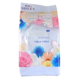 Samourai Woman Aqua Aster Fragrance Cool Sheet, Samurai Woman, Aqua Aster Scent, 20 Sheets (x1)