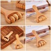 Healvian 3-Piece Massage Roller Set Wooden Foot Massage Trigger Point