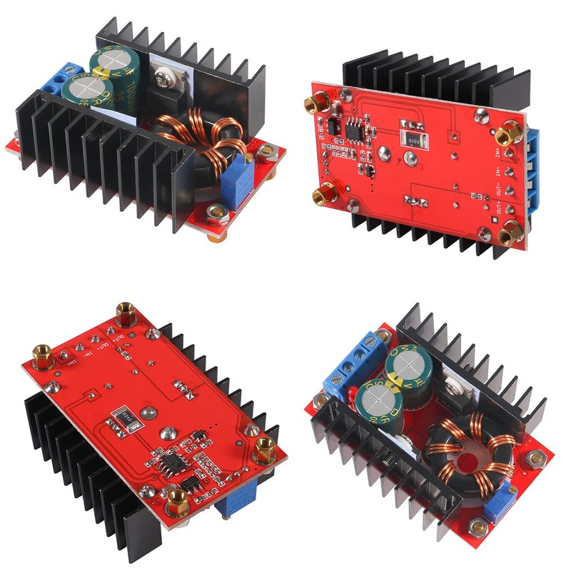 2Pcs 150W DC Step Up Boost Converter Module Voltage Adjustable