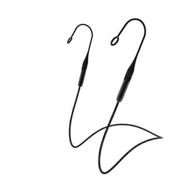 SACCATER Link – Offizielles Sicherheitsband Ohrstöpsel, Magnetisches, Zugfestes Sicherheitskabel mit Sollbruchstelle, Kompatibel mit Focus/Moment