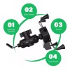 CONEJO MODA Base Soporte Porta Celular Para Moto/bicicleta Cargador Usb