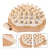 BIUDECO Deep Tissue Relief Neck Massager Wooden Scalp Massage Tool