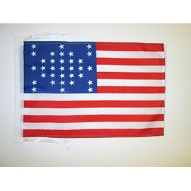 AZ FLAG United States Battle of Fort Sumter 1861 Flag 18'' x 12'' Cords - USA - American Historic Small Flags 30 x 45cm - Banner 18x12 in
