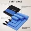 Zenacross Microfibre Towel Set of 3 Quick-Drying Sports Towel