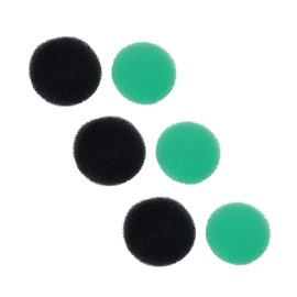KKDYWQZEE GAONA GA-LB011 Bath Water Filter, 3 Pieces, Green, Black, Approx. Width 5.5 x Depth 2.0 x Height 4.7 inches (14 x 5 x 12 cm)