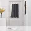 NICETOWN Door Curtain Include Self Adhesive Ceiling Wall Track, Thermal