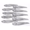 wLure Fishing Lures Metal Blank Unpainted Blade Lipless Jigging 10