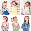 MEISO Toddler Hair Accessories, 156 Pcs Baby Hair Tie Elastic