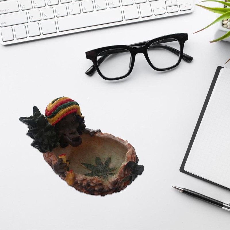 Pineapple Ashtray Resin Pineapple Figurines Smoking Ashtray Ash Holder for