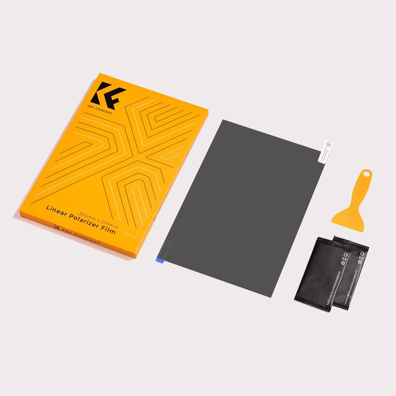 K&F Concept Polarizing Film Sheet, 7.9 x 11.8 inches (200