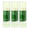 Neogen Dermalogy Real Fresh Green Tea Cleansing Stick, 80g, 3 pieces / 네오젠 더마로지 리얼 프레쉬 그린티 클렌징 스틱, 80g, 3개