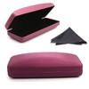 SMARTTOP Eyeglass Case, Sunglasses Glasses Case Hard Shell With Cleaning
