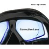 Farsighted Hyperopia +2.0 to +6.0 Scuba Diving Mask with Tempered